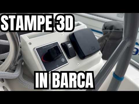 STAMPE 3D IN BARCA, UNA RIVOLUZIONE!