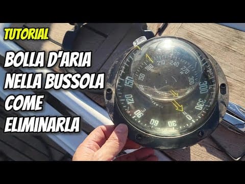 RABBOCCO LIQUIDO BUSSOLA - come eliminare la bolla d'aria