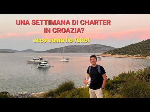 Navigare tra le isole della Croazia con una barca a vela charter